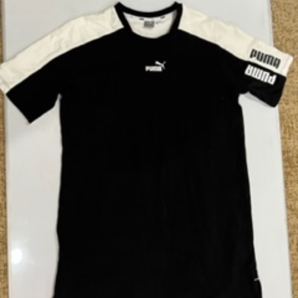 Puma Dress - Size M - Black and White